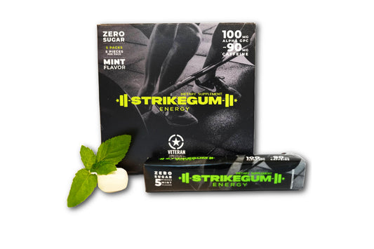 Strike Premium Energy Gum | 5 Packs