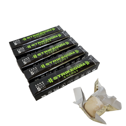 Strike Premium Energy Gum | 5 Packs